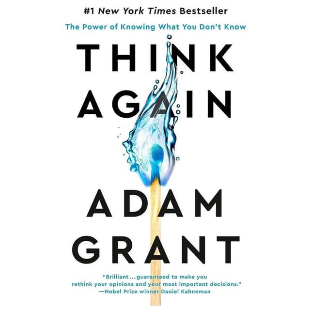 Think Again by Adam Grant
